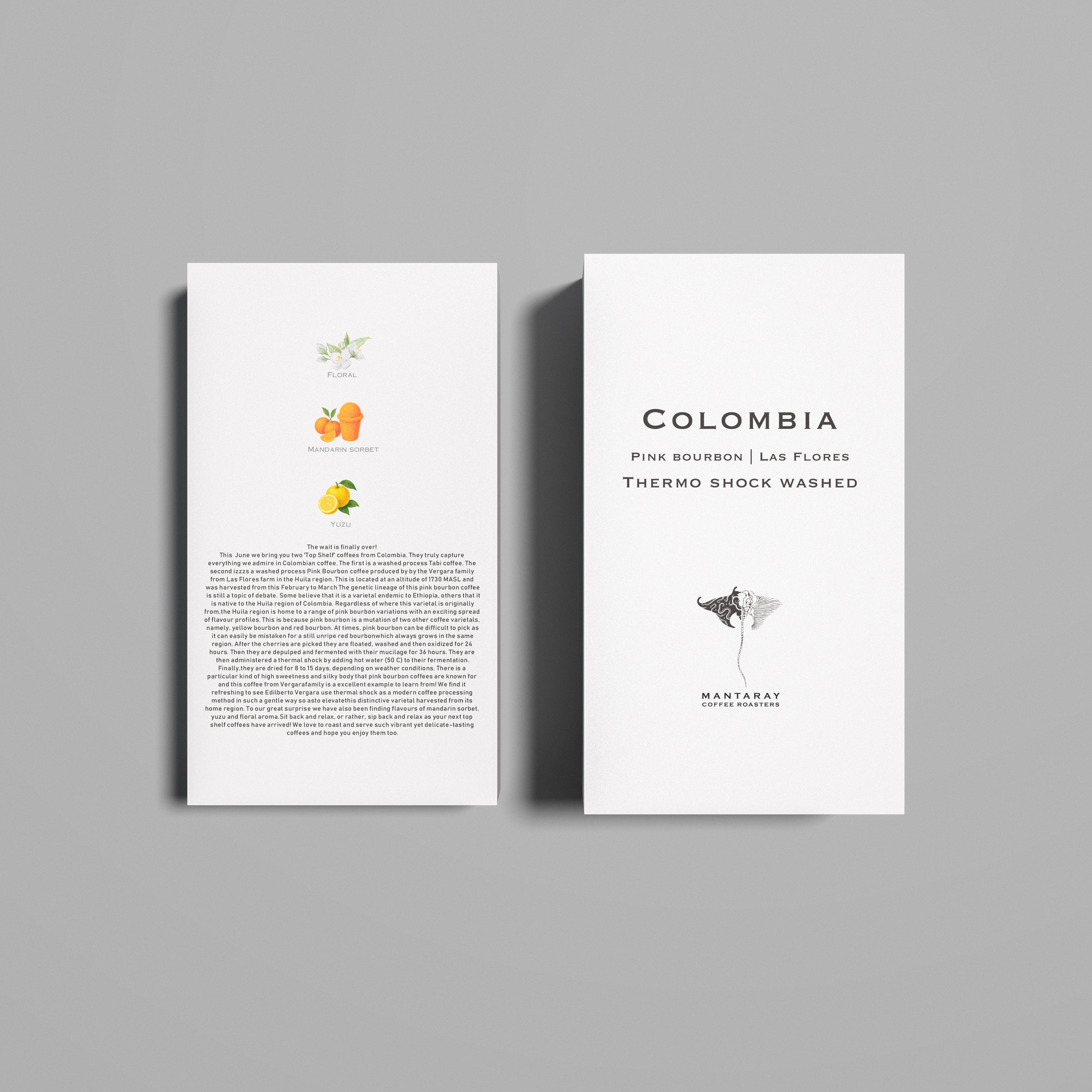 Colombia Pink bourbon | Las Flores | Thermo shock washed