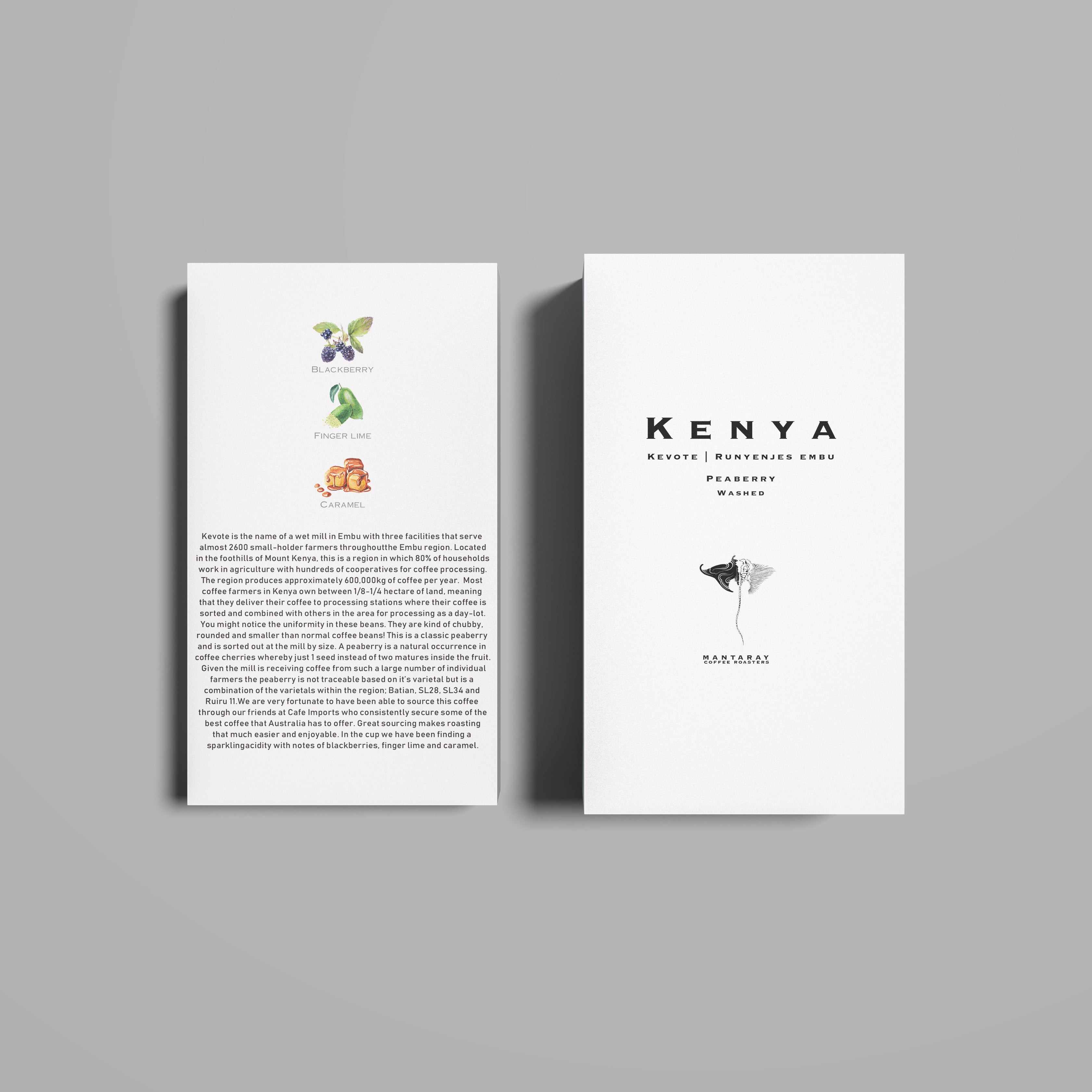 Kenya Peaberry | Kevote Runyenjes Embu (Single Origin Espresso)