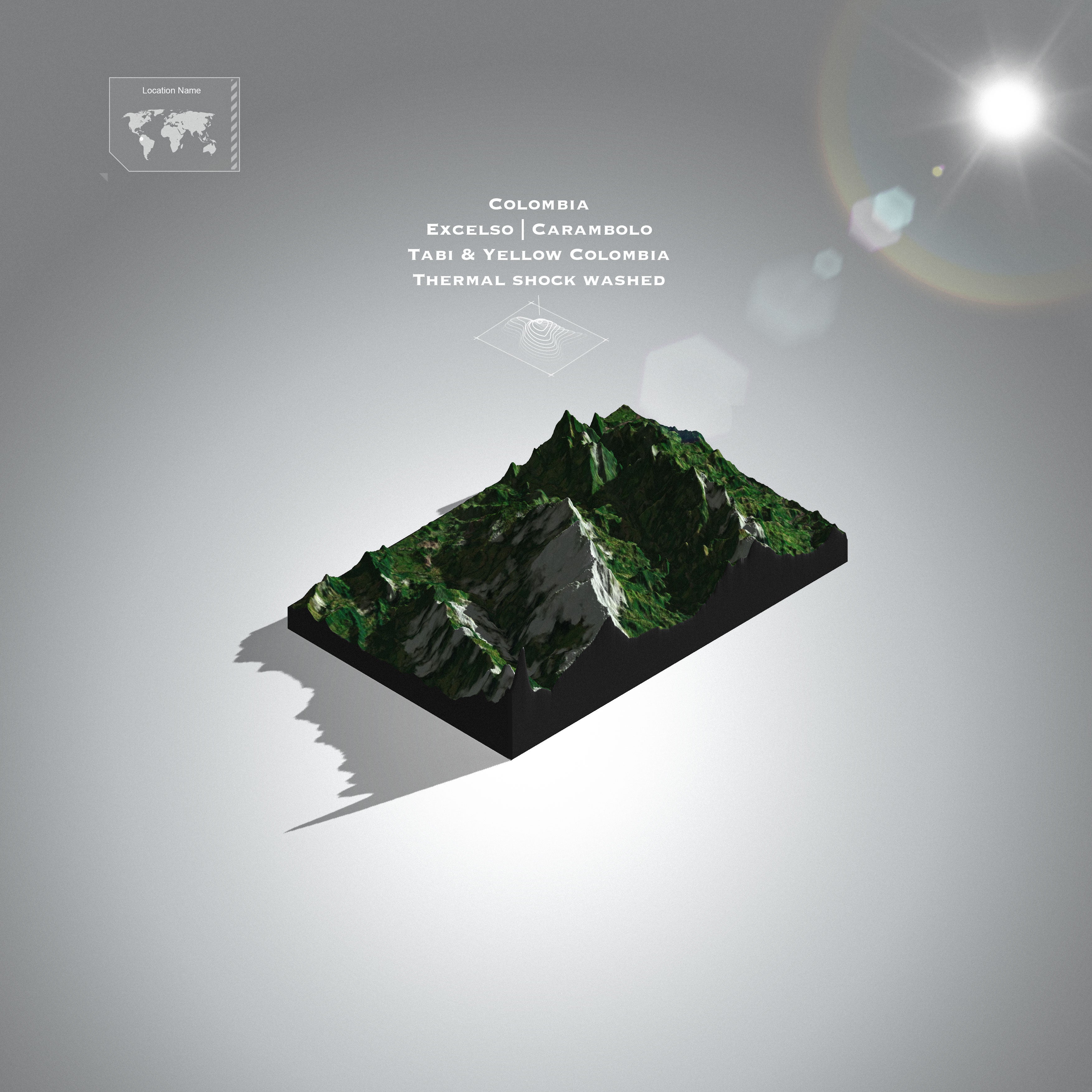 Colombia Excelso Carambolo | Thermal shock washed  (Single Origin Espresso)