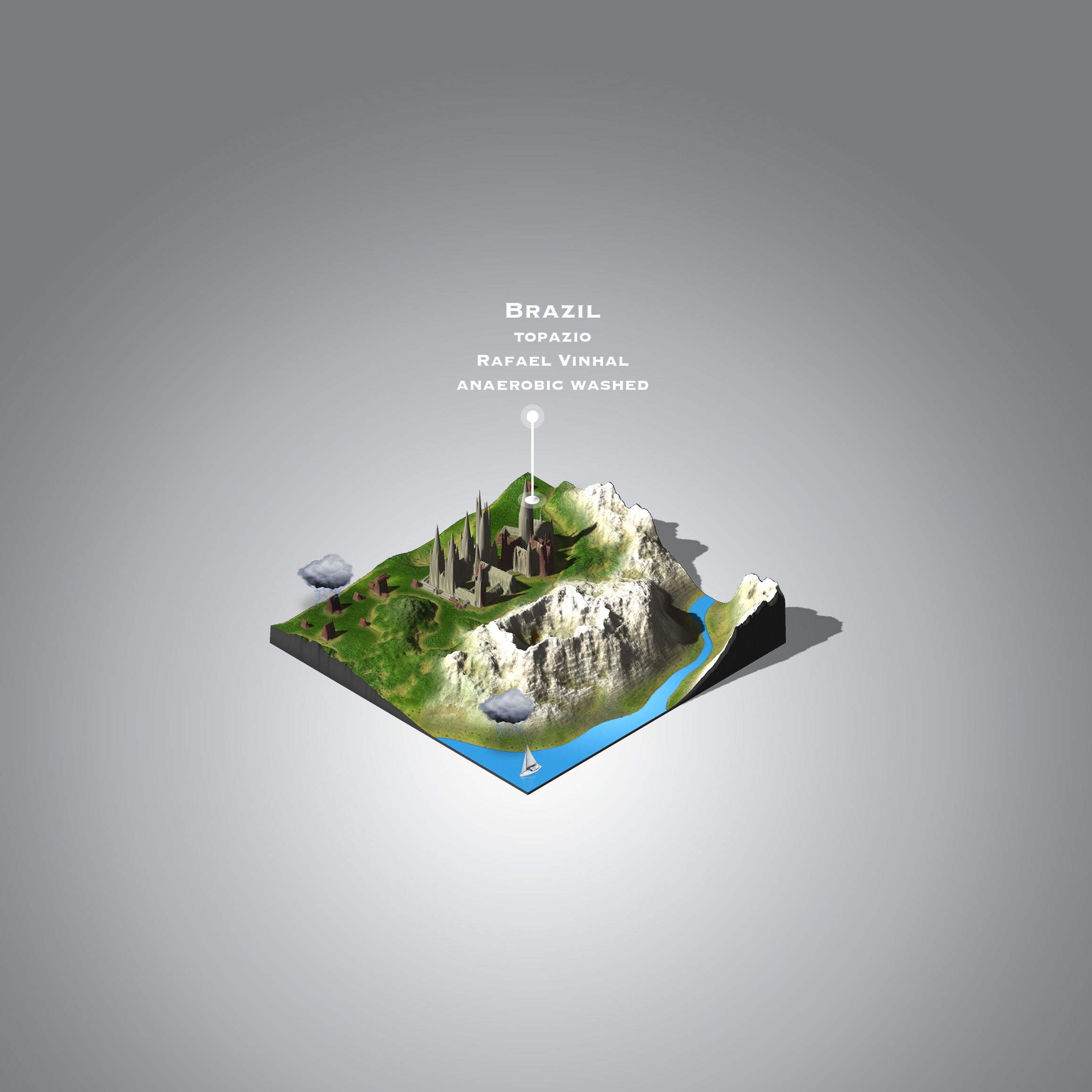 Brazil Topazio Rafael Vinhal Anaerobic washed (Single Origin Filter)