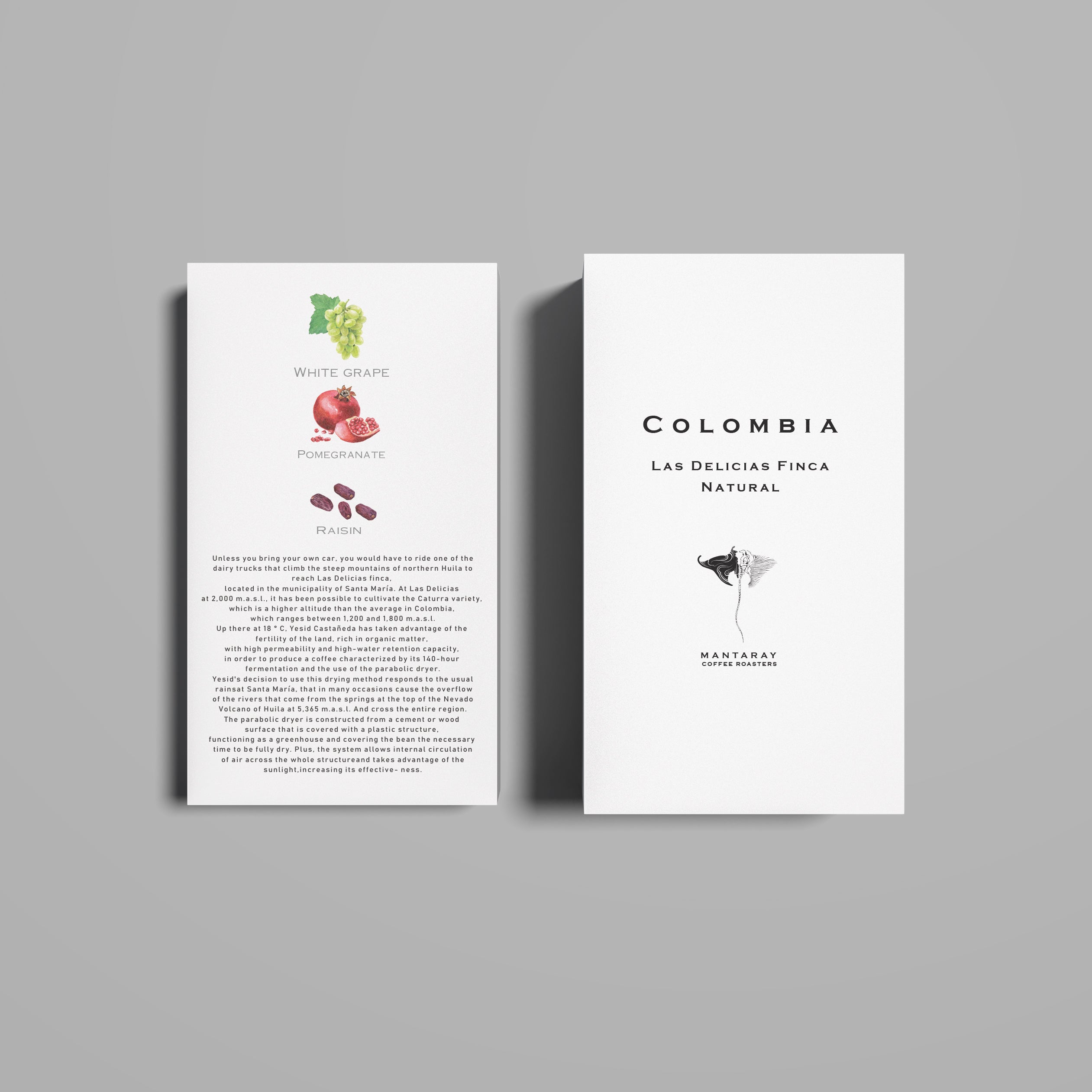 Colombia Las Delicias Finca Natural (Single Origin Filter)