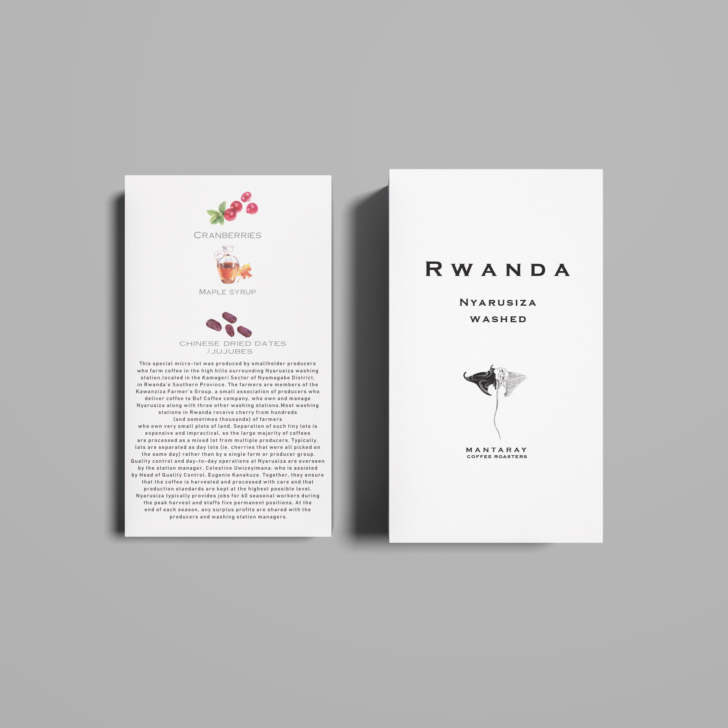 Rwanda Nyarusiza washed (Single Origin Espresso)