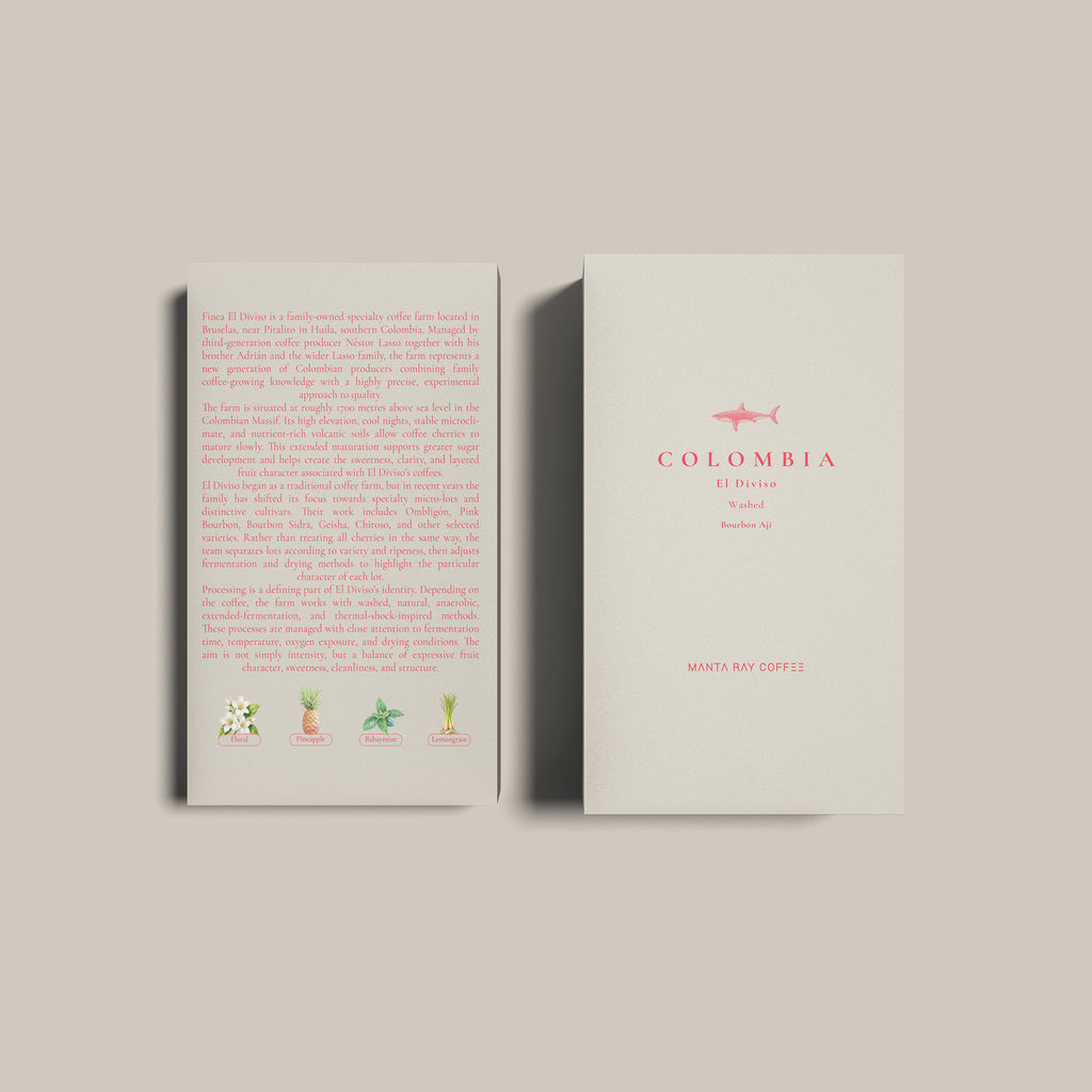 Colombia El Diviso Bourbon Aji | Washed | Filter Roast Only