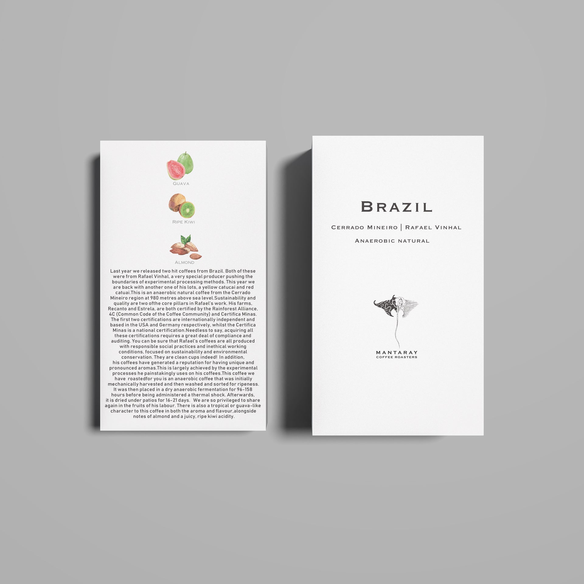 Photo of Brazil Cerrado Mineiro Rafael Vinhal Anaerobic Natural Single Origin Espresso