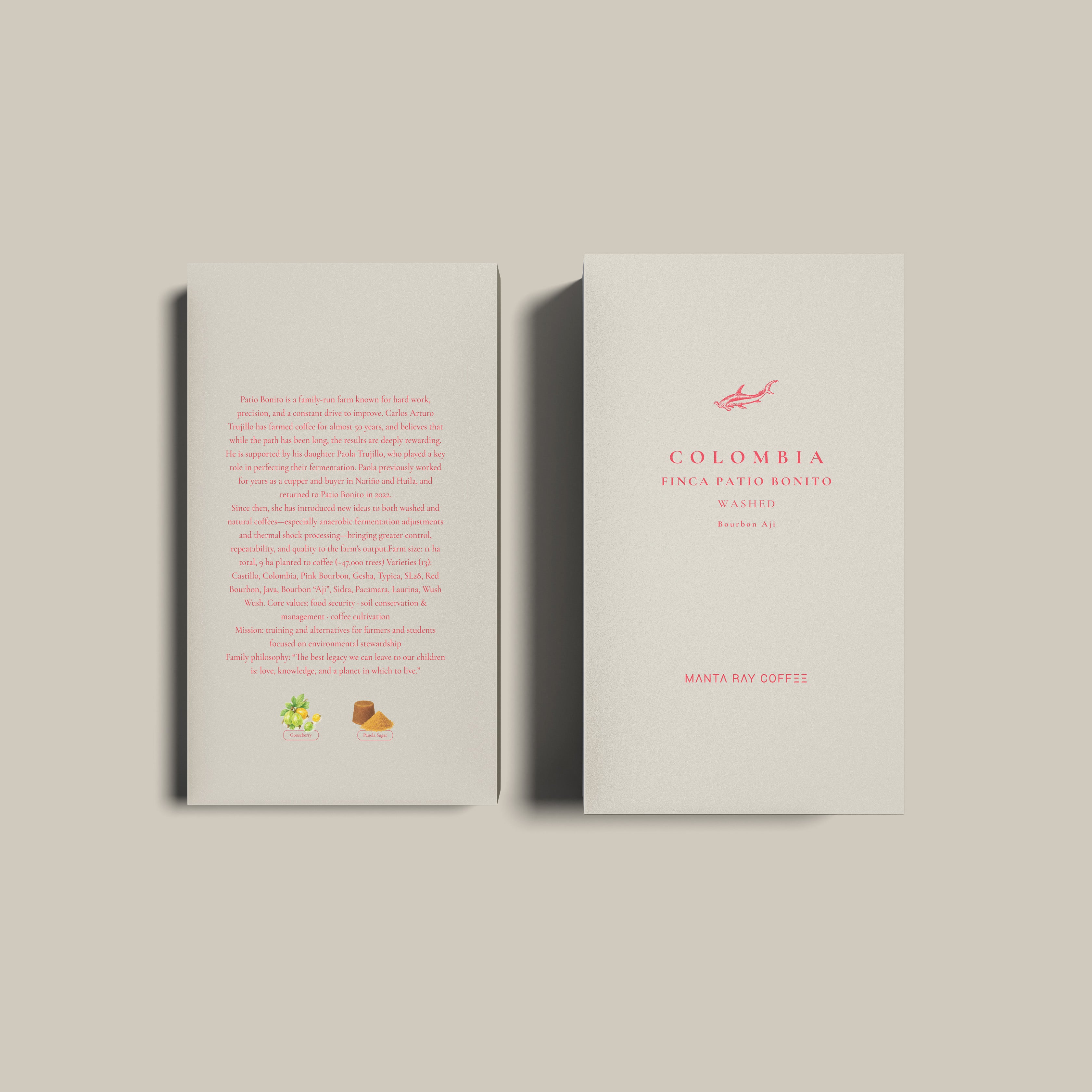 Colombia Bourbon Aji Washed  | Finca Patio Bonito  (Single Origin Filter)