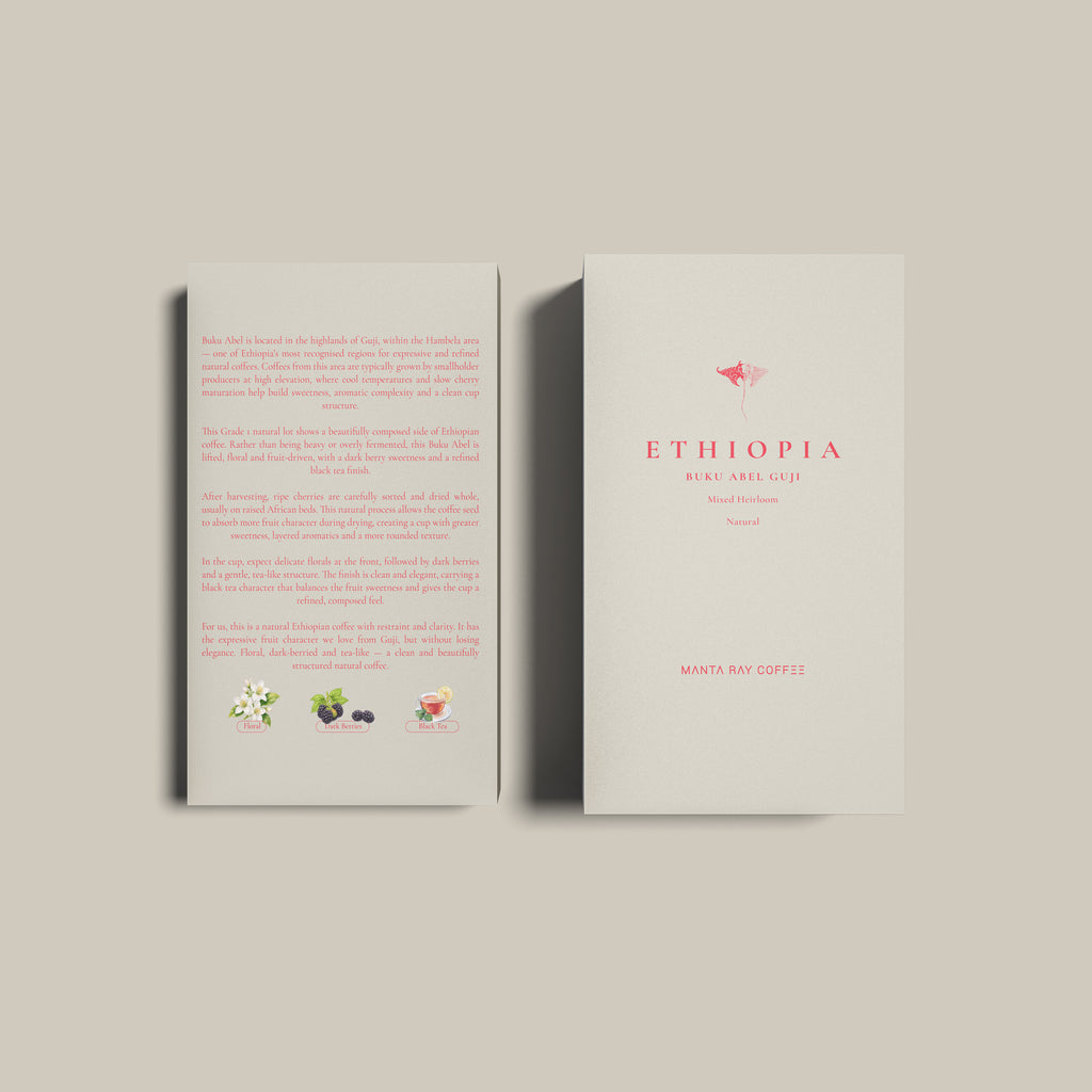 Ethiopia Buku Abel G1 Natural | Guji | (Single Origin Espresso)