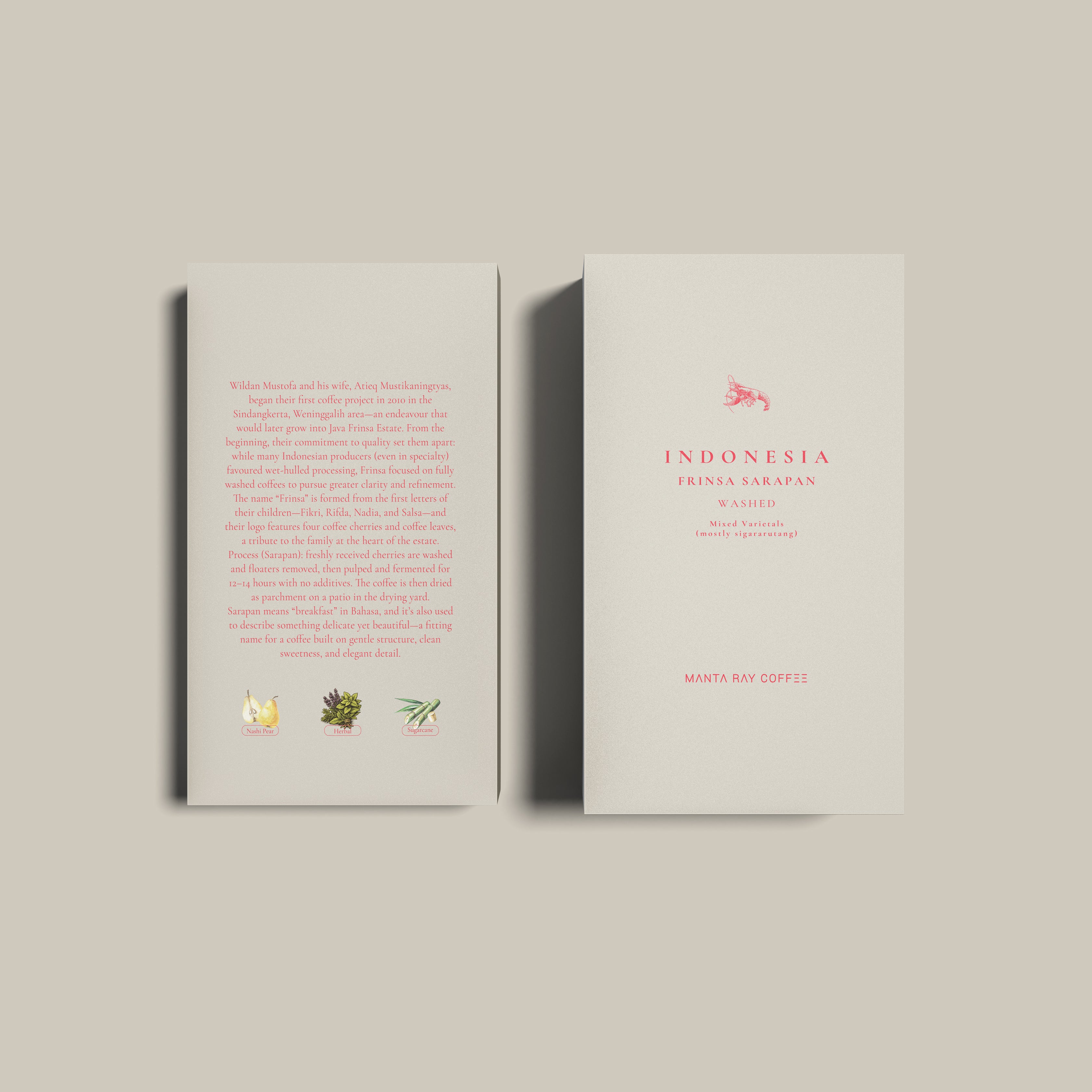 Indonesia Frinsa Sarapan | West Java Washed (Single Origin Filter)