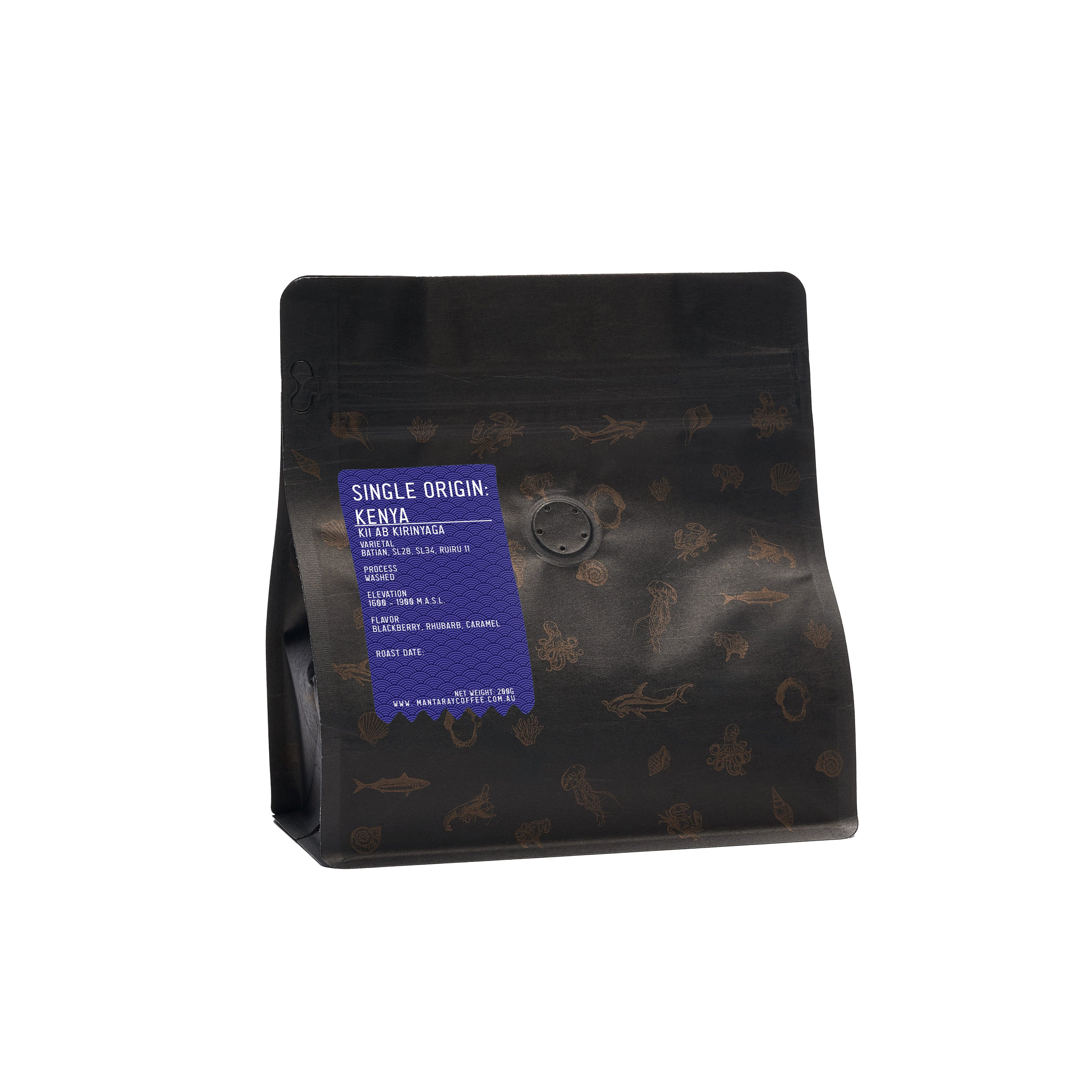 Kenya Kii AB Kirinyaga Washed (Single Origin Espresso)