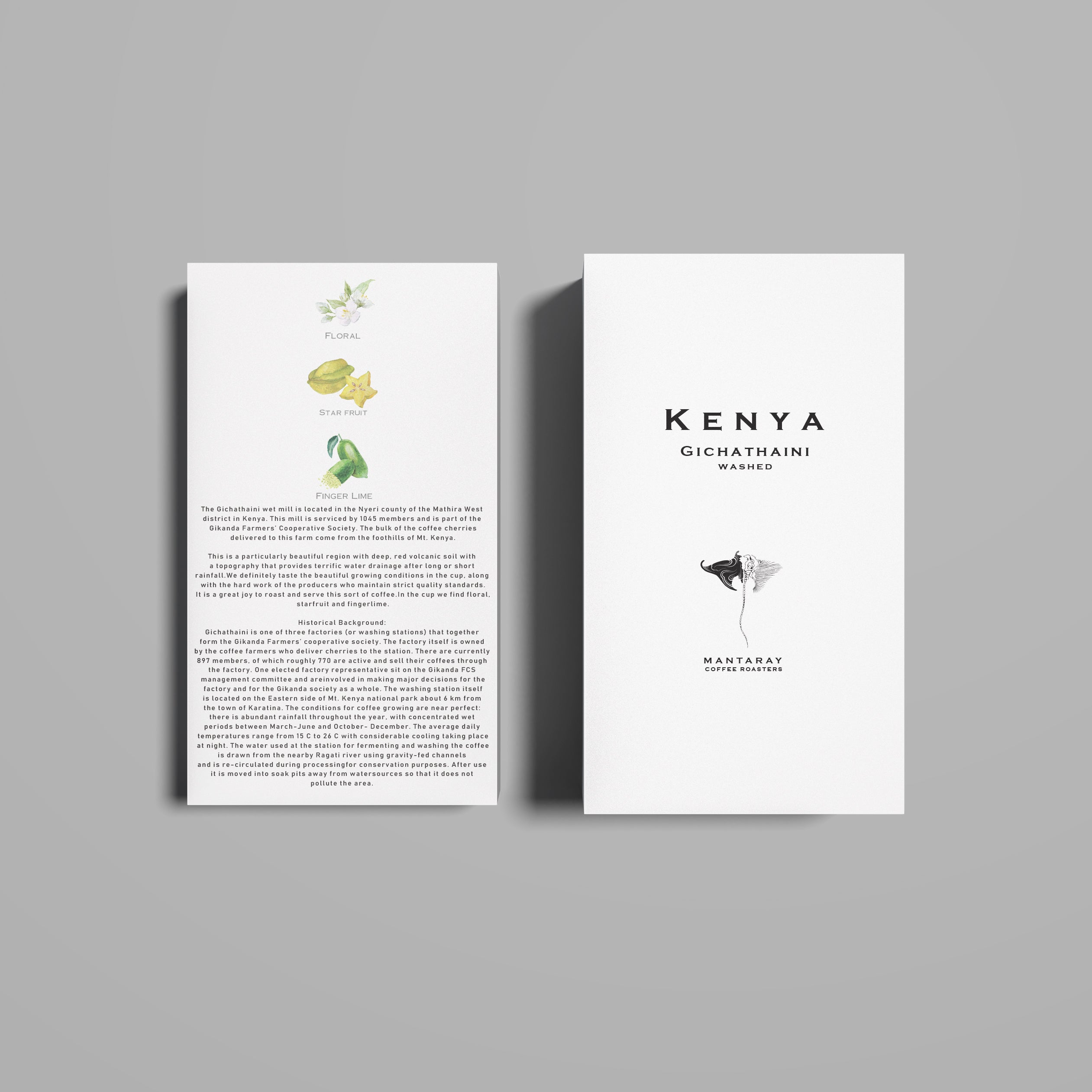 Kenya Gichathaini Washed  (Single Origin Espresso)