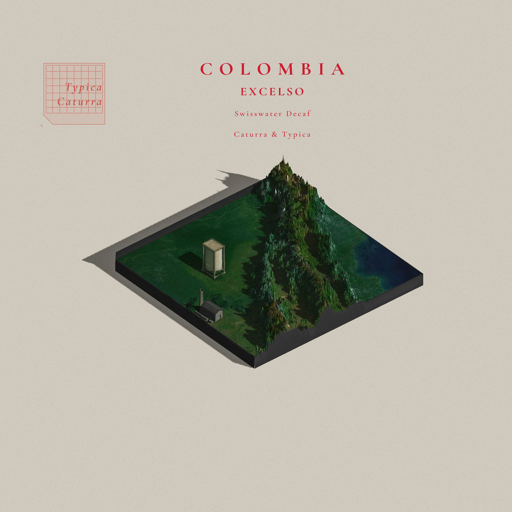 Colombia Excelso Swiss water Decaf |  Espresso Roast