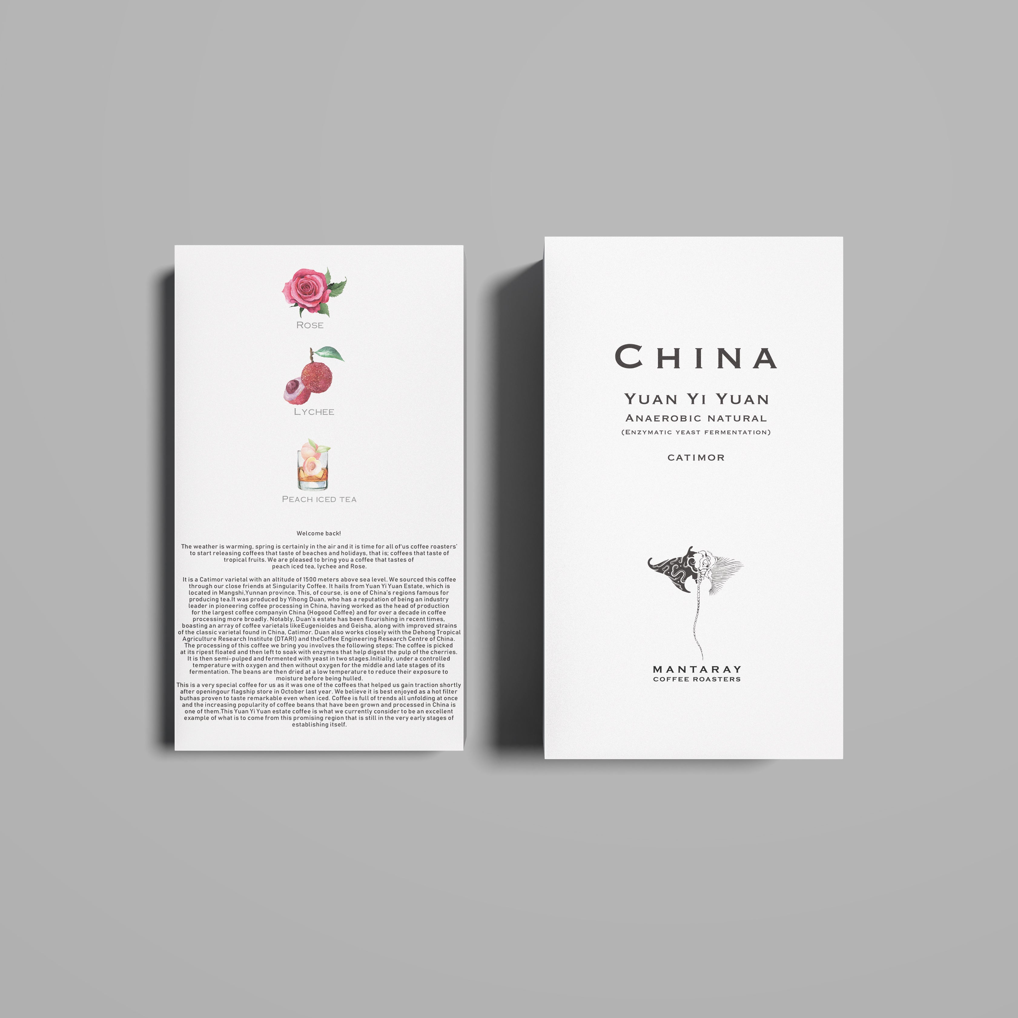 China Yuan Yi Yuan | Mangshi Yunnan  | Single Origin Filter | Melbourne coffee roaster 
