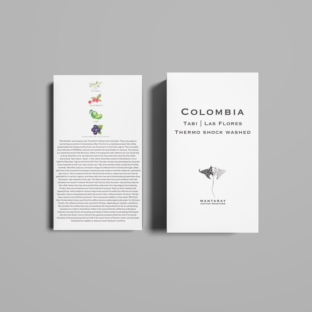 Colombia Tabi | Las Flores | Thermo shock washed