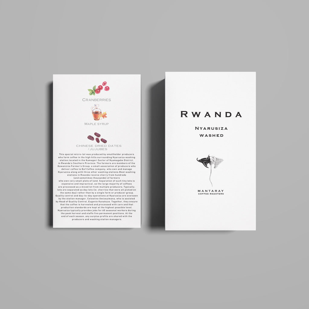 Rwanda Nyarusiza washed (Single Origin Filter)